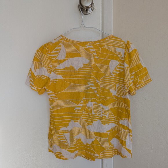 NWT Anthropologie Conversation Tee in Come Sail Away - Picture 4 of 7